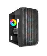 SHARKOON MK3 RGB  (SCHWARZ, TEMPERED GLASS)