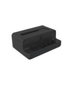 RAIDSONIC ICY BOX DOCKING STATION ΓΙΑ 2 ΣΚΛΗΡΟΎΣ ΔΊΣΚΟΥΣ SATA/PCIE M.2 (2260)" / M.2 (2280)" / M.2 (2242)" / 3.5" / 2.5" ΜΕ ΣΎΝΔΕΣΗ USB-C (IB-2914MSCL-C31) (RSCIB-2914MSCL-C31)