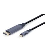 GEMBIRD USB-C TO DISPLAYPORT CABLE 1.8M (CC-USB3C-DPF-01-6) (GEMCC-USB3C-DPF-01-6)
