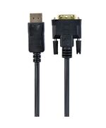 GEMBIRD CC-DPM-DVIM-3M DISPLAYPORT CABLE (M) - > DVI-D (24+1) 3M (CC-DPM-DVIM-3M) (GEMCC-DPM-DVIM-3M)