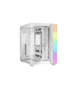 BEQUIET PC CHASSIS LIGHT BASE 600 DX WHITE BGW66, MIDI TOWER ATX, ARGB LIGHTING, W/O PSU, W/O FAN, 3YW.