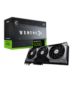 MSI VGA PCI-E NVIDIA GF RTX 5090 32G VENTUS 3X OC,  32GB/ 512BIT GDDR7, 1XHDMI/ 3X DP, TRIPLE FAN, 3 SLOT FANSINK, 3YW.