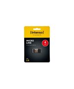 INTENSO USB 2.0 STICK 4GB MICRO LINE BLACK (3500450) (NSO3500450)
