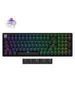 KEYCHRON K4 HE (K4H-J1) SHINE-THROUGH WIRELESS MAGNETIC HALL EFFECT RGB KEYBOARD 96% US LAYOUT