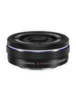 OLYMPUS 14-42MM 1:3.5-5.6 EZ BLACK M.ZUIKO DIGITAL (EZ-M1442EZ) LENSE MICRO FT