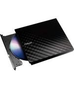 ASUS SDRW-08D2S-U LITE EXTERNAL OPTICAL DRIVE BLACK (90-DQ0435-UA221KZ) (ASU90-DQ0435-UA221KZ)