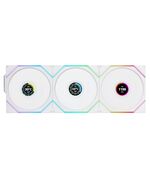 LIAN LI UNI FAN TL-LCD WIRELESS REVERSE 120 WHITE (3PCS & CONTROLLER) CASE FAN