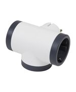 LEGRAND SURGEARREST 3 OUTLETS  WHITE/GREY