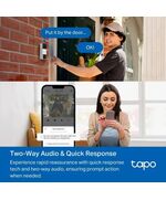 TP-LINK TAPO VIDEO DOORBELL CAMERA TAPO D210