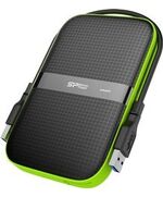 SILICON POWER EXTERNAL HDD 2,5'' 2TB ARMOR A60, USB3.1, POWER VIA USB, BLACK, 3YW.