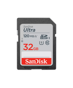 SANDISK ULTRA 32GB SDHC MEMORY CARD 120MB/S