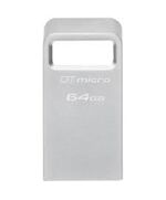 KINGSTON DATATRAVELER MICRO GEN2 64GB USB 3.2 STICK SILVER (DTMC3G2/64GB) (KINDTMC3G2-64GB)