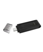 KINGSTON USB STICK DATA TRAVELER DT70/64GB, USB 3.2 TYPE-C, BLACK