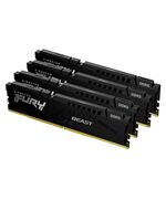 KINGSTON MEMORY KF552C40BBK4-128  FURY BEAST BLACK DDR5, 5200MT/S, 128GB KIT OF 4