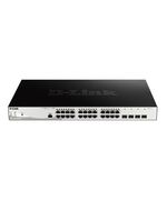 D-LINK SWITCH 28-PORT GIGABIT POE+ SMART SWITCH INCLUDING 4 SFP PORTS