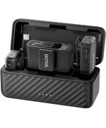 BOYAMIC 2-01 WIRELESS HD TWIN MICROPHONE USB-C & CAMERA, 4X RXS, 32BIT FLOAT ONBOARD REC 300M 15H