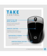 HP WIRELESS MOUSE 220 (3FV66AA) (HP3FV66AA)
