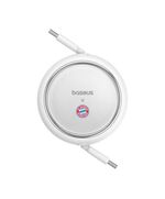 BASEUS ΚΑΛΏΔΙΟ ΦΌΡΤΙΣΗΣ USB-C ΣΕ USB-C 100W ΛΕΥΚΌ BAYERN EDITION (P10364500213-Z2) (BASP10364500213-Z2)