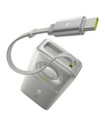 BASEUS POWERBANK OS FREE2PULL 10000MAH 30W +CABLE GREY (P10073701843-00) (BASP10073701843-00)