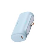 BASEUS POWERBANK COMPACT USB-C 5000MAH, 20W BLUE (P10068306313-00) (BASP10068306313-00)