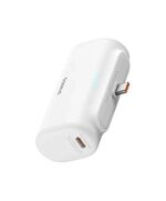 BASEUS POWERBANK COMPACT 5000MAH, 20W, USB-C BIAŁY (P10068306213-00) (BASP10068306213-00)