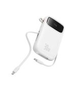 BASEUS POWERBANK QPOW 2 20000MAH 30W 2XUSB-C WHITE (P10055009213-00) (BASP10055009213-00)