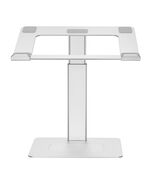 GEMBIRD NOTEBOOK STAND WITH HEIGHT ADJUSTMENT 15 6 SILVER (NBS-D1-02) (GEMNBS-D1-02)