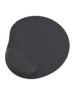 GEMBIRD GEL MOUSE PAD 260MM ΜΕ ΣΤΉΡΙΓΜΑ ΚΑΡΠΟΎ ΜΑΎΡΟ (MP-GEL-BK) (GEMMP-GEL-BK)