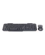 GEMBIRD KEYBOARD + MEMBRANE MOUSE SET KBS-WM-02 ( USB 2.0; (US); BLACK; OPTICAL) (KBS-WM-02) (GEMKBS-WM-02)