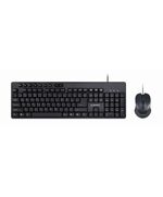 GEMBIRD KEYBOARD PLUS MOUSE SET USB US LAYOUT BLACK (KBS-UM-04) (GEMKBS-UM-04)