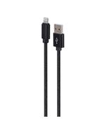 GEMBIRD USB CABLE - TO 8 PIN TEXTILE BRAIDED PLUGS IN METAL SHEATH 1.8M BLACK (CCDB-MUSB2B-AMLM-6) (GEMCCDB-MUSB2B-AMLM-6)