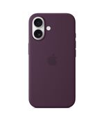IPHONE 16 SILICONE CASE MAGSAFE - PLUM