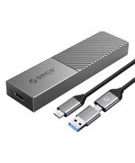 ORICO ΘΉΚΗ ΓΙΑ M.2 NVME SSD M206C3-G2, 10GBPS, ΓΚΡΙ
