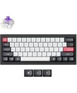 KEYCHRON Q4 HE (Q4H-C1) QMK WIRELESS CUSTOM HALL EFFECT KEYBOARD PURPLE SWITCH 60% US LAYOUT