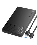 ORICO ΘΉΚΗ ΓΙΑ 2.5" SATA HDD/SSD 2526U3-V1, 5GBPS, ΜΑΎΡΗ