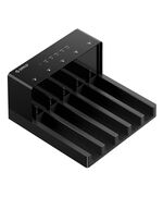 ORICO DOCKING STATION ΓΙΑ 2.5" Ή 3.5" SATA HDD/SSD 6558US3-C, 5 ΘΈΣΕΩΝ, 5GBPS, CLONE FUNCTION, ΜΑΎΡΟ