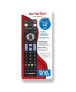 SUPERIOR ΤΗΛΕΧΕΙΡΙΣΤΉΡΙΟ ΑΝΤΙΚΑΤΆΣΤΑΣΗΣ ΓΙΑ LG SMART BLACK - PLUG & PLAY (SUPTRB007) (SPRSUPTRB007)