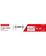 SUPERIOR ΕΠΙΤΟΊΧΙΑ ΒΆΣΗ ΤΗΛΕΌΡΑΣΗΣ FIXED EXTRA SLIM 60"-100" (SUPSTV007) (SPRSUPSTV007)