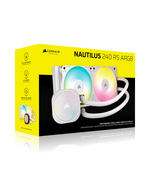 CORSAIR AIO COOLER NAUTILUS 240 ARGB WH