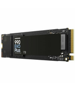 SAMSUNG SSD M.2 NVME PCI-E GEN4/5 1TB MZ-V9S1T0BW SERIES 990 EVO PLUS W/ HEATSINK, M.2 2280, NVME PCI-E GEN4X4/5X2, READ 7150MB/S, WRITE 6300MB/S, 5YW.