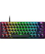 RAZER HUNTSMAN V3 PRO MINI WHITE ANALOG -  60% OPTICAL GAMING KEYBOARD - RAPID TRIGGER - US LAYOUT
