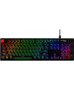HYPERX ALLOY ORIGINS PBT HX AQUA MECHANICAL FULL SIZE GAMING KEYBOARD (US LAYOUT) - BLACK - 639N5AA