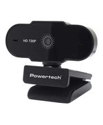 POWERTECH WEB CAMERA PT-1426, 0.9MP, 720P HD, FIXED ΕΣΤΊΑΣΗ, 1.5M, ΜΑΎΡΗ