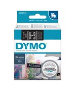 ΤΑΙΝΊΑ ΕΤΙΚΕΤΟΓΡΆΦΟΥ DYMO STANDARD 53721 24 MM X 7 M (ΛΕΥΚΆ ΓΡΆΜΜΑΤΑ ΣΕ ΜΑΎΡΟ ΦΌΝΤΟ) (S0721010) (DYMO53721)