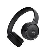 JBL HEADPHONES TUNE 520BT ON-EAR BLACK (JBLT520BTBLKEU)