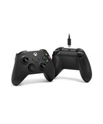 MICROSOFT XBOX WIRELESS CONTROLLER + USB-C CABLE BLACK GAMEPAD ANALOGUE / DIGITAL PC, XBOX ONE, XBOX ONE S, XBOX ONE X, XBOX SERIES S, XBOX SERIES X