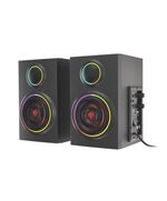 GENESIS GAMING SPEAKERS HELIUM 300BT 2.0 WOOD BLUETOOTH ARGB (NCS-1716) (GNSNCS-1716)