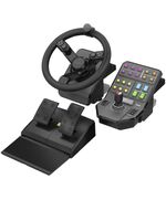 LOGITECH HEAVY EQUIPMENT - G-SERIES - STEERING WHEEL AND PEDAL SET (945-000062) (LOGGSAITEKB)