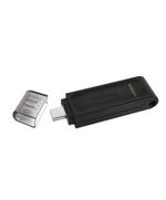 KINGSTON USB STICK DATA TRAVELER DT70/128GB, USB 3.2 TYPE-C, BLACK
