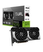 ASUS VGA DUAL-RTX5070-O12G, 12GB, GDDR7